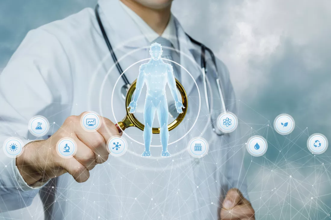 patient-research-diagnostic-conceptdoctor-examine-patient-hologram-with-magnifier