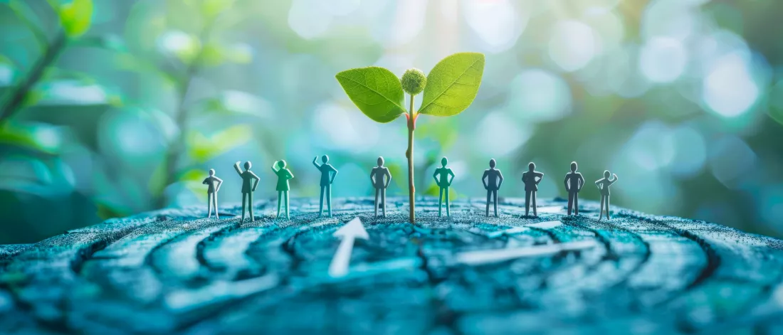 group-people-are-standing-around-tree-with-green-leaf-top-growth-progress